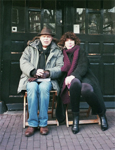 Joan Gannij & Martin Bril. Foto door Sander van Ommeren