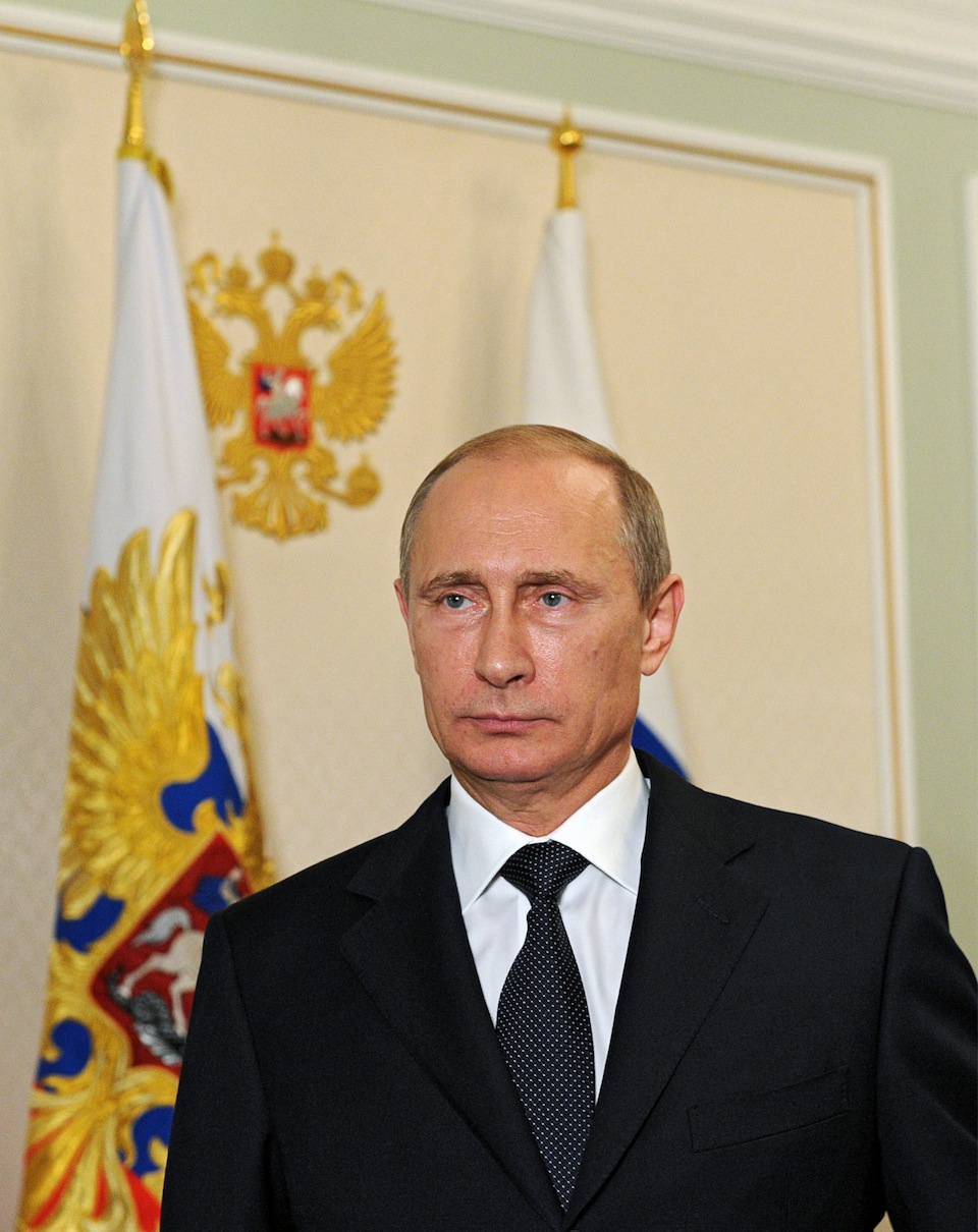 'Niet Poetin, maar de anderen zijn schuldig. Zo is het altijd.' Foto: Ria Novosti / Reuters