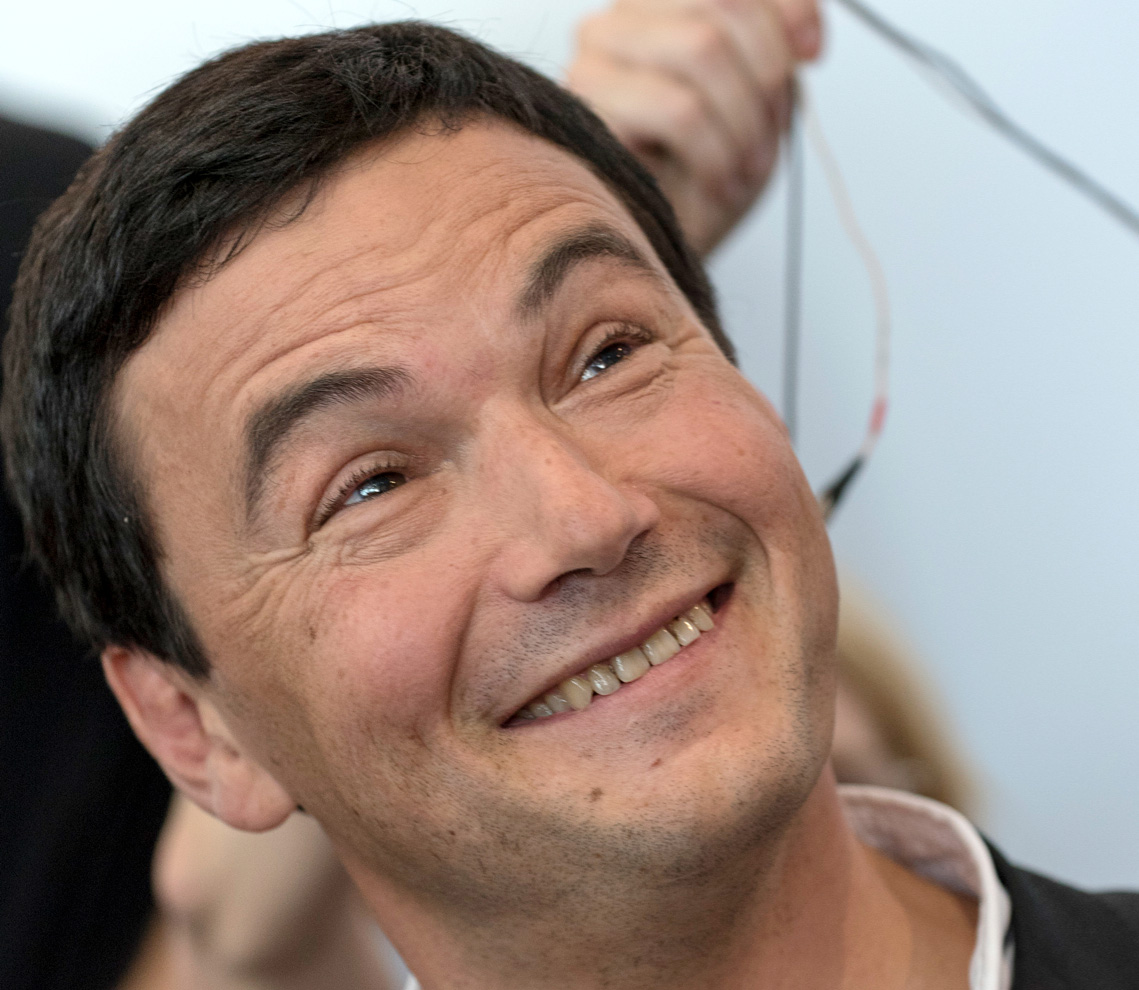 De Pharrell van de economische wetenschap: Thomas Piketty. Foto Horacio Villalobos / Corbis / HH