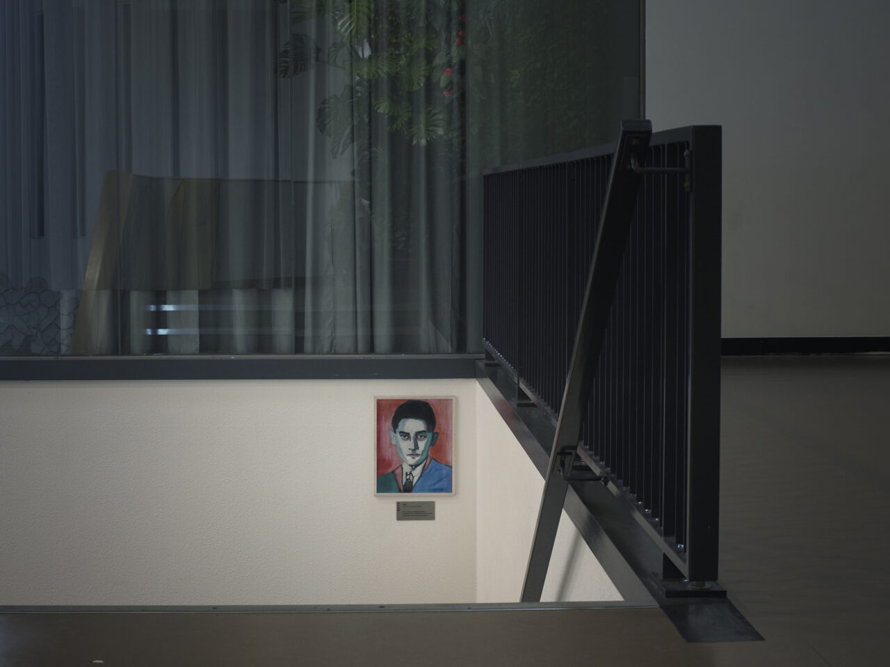 Portret van Kafka, Stadsdeelkantoor, Amsterdam