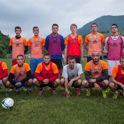 Met voetbal heelt het Bosnische FK Guber de wonden